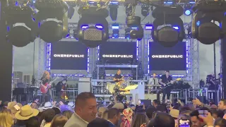 OneRepublic Apologize: Pegasus World Cup 2023