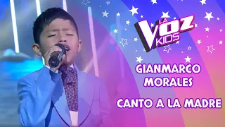 Gianmarco Morales | Canto a la madre | Gran final | Temporada 2022 | La Voz Kids