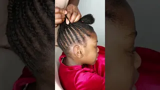 simple and cute baby girl hair style ❤️