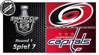 NHL PLAYOFFS 2019 🎤 Washington Capitals - Carolina Hurricanes ★ Runde 1