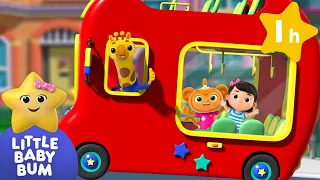 Hey Mr. Bus Driver!  +More⭐ LittleBabyBum Nursery Rhymes - One Hour of Baby Songs