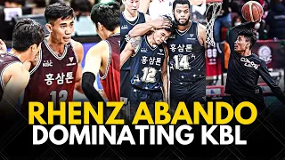 Rhenz Abando KBL Best HIGHLIGHTS! | Blocks, Dunks, & More! 🔥| Anyang KGC