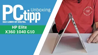 Unboxing: HP Elite X360 1040 G10 || PCtipp-Testcenter