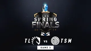 TL vs. TSM | Finals Game 3 | LCS Spring Split | Team Liquid vs. TSM (2019)