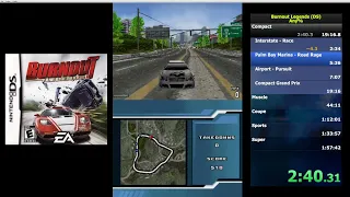 Burnout Legends (DS) - Any% - 1:53:35