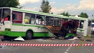 Аварии автобусов - дтп с участием автобуса. Видео Подборка