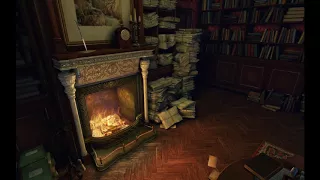 Sherlock Holmes Ambient: Cozy Afternoon at Fireplace