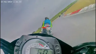 snetterton june 2023 zx636 crash