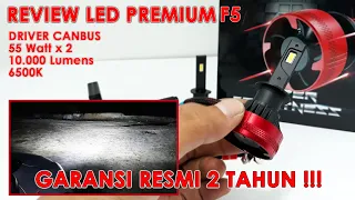 Review LED F5 - LED Premium Garansi 2 Tahun !!