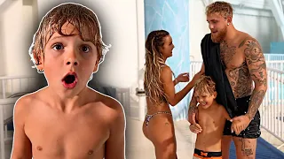 This is what happens when you let Jake Paul watch your kids...