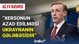 Cek Sallivan : "Xersonun azad edilməsi Ukraynanın qələbəsidir" - BAKU TV