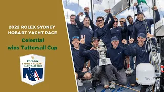 2022 Rolex Sydney Hobart Yacht Race | 'Sheer joy' for Haynes as Celestial wins Tattersall Cup