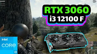 i3 12100F + RTX 3060 Test en 14 Games en 2023 - i3 12100F Gaming