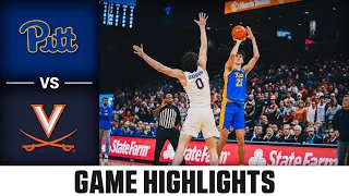 Pitt vs. Virginia Game Highlights | 2023-24 ACC Men's Basketball