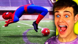 Spiderman HRAJE FOTBAL SMRTI!