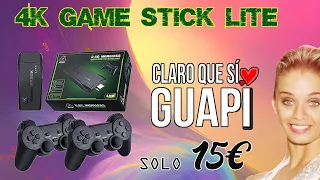 🕹️4K GAME STICK LITE 🕹️| MINI REVIEW y GAMEPLAY