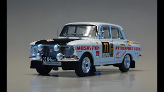 Moskwitsch 412, No.71, Rally London - Mexiko, 1970 (IXO) 143