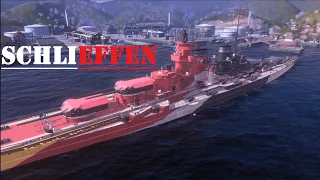 Wows Blitz New German Battlecruiser Schlieffen 155K Damage