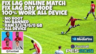 MENGATASI LAG DI PES 2021 MOBILE DANGAN CONFIG V5.7.0 FIX LAG ONLINE MATCH