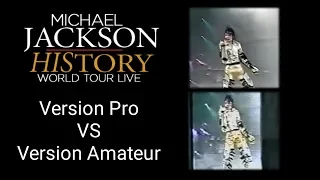 Michael Jackson - Scream, They Don't Care About Us Live In Cologne 1997 Amateur VS Pro