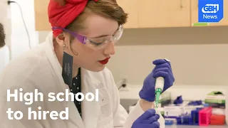 How teens are getting into biotech without a college degree
