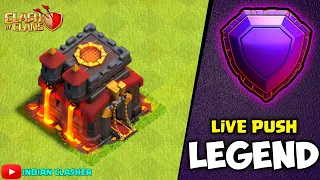 TH10 - Master To LEGEND || Base Visiting || Clash of Clans Live