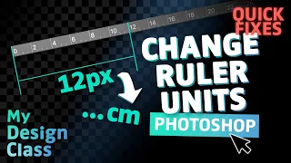 How To Change Ruler Units In Photoshop 📐