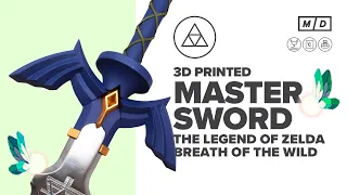 THE MASTER SWORD 3D Print - Breath of the Wild / Skyward Sword Version