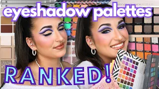 ranking my eyeshadow palettes! TOP 10 FAVORITES