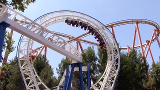 New Revolution Off-Ride Six Flags Magic Mountain HD 60fps