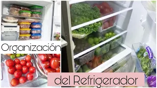 COMO ORGANIZO EL REFRIGERADOR/ DESINFECTO MI VERDURA