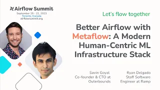 Better Airflow with Metaflow : A modern human-centric ML infrastructure stack