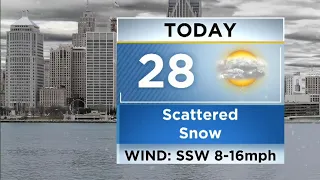 Metro Detroit weather forecast for Jan. 22, 2022 -- Noon Update