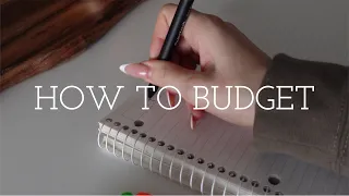 HOW TO BUDGET: payday routine + tips & tricks | itsactuallyak