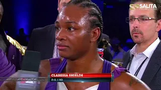 CLARESSA SHIELDS VS SZILVIA SZABADOS FULL FIGHT