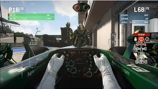 F1 2013 - Scenario mode - Budapest - Difficulty gold class