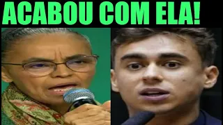 NIKOLAS FERREIRA MANDA RECADO PARA MARINA SILVA