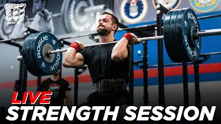 LIVE Lifting Session w/RICH FRONING // Mayhem Burgener Strength