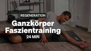 Blackroll Übungen | 24 MIN Ganzkörper Faszientraining | Direkt mitmachen & Verspannungen lösen