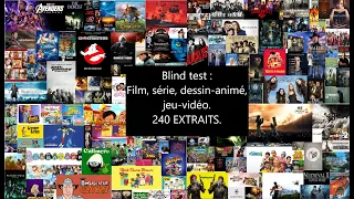 BLIND TEST TOUT GENRE 240 EXTRAITS (avec jeu à boire)