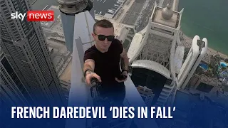 Daredevil climber Remi Lucidi dies after 'falling off residential skyscraper' in Hong Kong