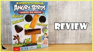 Angry Birds Knock On Wood Board Game Review! | Board Game Night