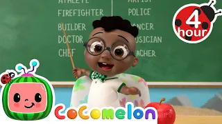 Class Jobs and Career Song + 4 Hours | CoComelon - Cody's Playtime | Songs for Kids & Nursery Rhymes