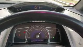 2008 Honda Civic (FD2) 2.0 i-VTEC 155HP 5AT Acceleration 0-100 Km/h / 402m with GPS results