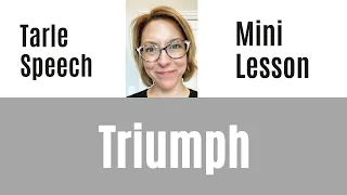 How to Pronounce TRIUMPH- #SHORTS Quick English Pronunciation Mini Lesson