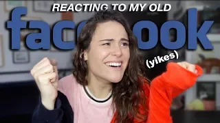 REACTING TO MY OLD FACEBOOK PROFILE (YIKES)