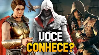 25 COISAS QUE VOCÊ NÃO SABIA SOBRE A LORE DE ASSASSIN'S CREED