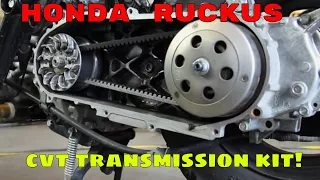 Honda Ruckus performance CVT transmission kit