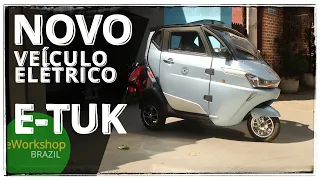 E-Tuk, novo TukTuk #elétrico disponível no Brasil