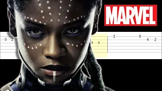 Black Panther Wakanda Forever - Lift Me Up (Easy Guitar Tabs Tutorial)